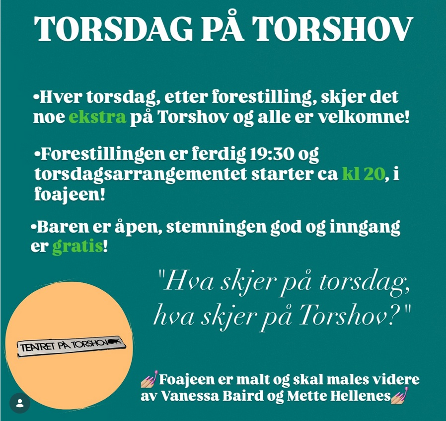 Hva skjer på torsdag?